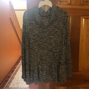 Gray slouchy turtle neck!